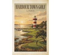 Point Nine Studio Golf Scorecard Journal: Harbour Town Golf Links Edition - Vintage Archive Logbook & Stats Tracker