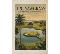 Point Nine Studio Golf Scorecard Journal: TPC Sawgrass Stadium Course Edition - Vintage Archive Logbook & Stats Tracker