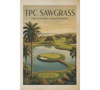 Point Nine Studio Golf Scorecard Journal: TPC Sawgrass Stadium Course Edition - Vintage Archive Logbook & Stats Tracker