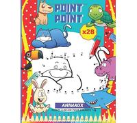 POINT PAR POINT ANIMAUX, Points à relier pour enfants