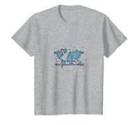 Point par Point, Nous connectons Le Monde T-Shirt, Enfant, Gris Chiné, 2 Ans