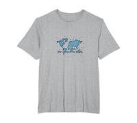 Point par Point, Nous connectons Le Monde T-Shirt, Homme Grandes Tailles, Gris Chiné, 3X Tall
