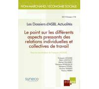 Point sur differents aspects pressants des relations indiv. et collect. travail - Collectif - Edi Pro - broché - Etude