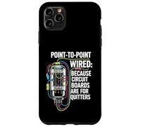 Point to Point Wired Vacuum Tube Vintage Audio Amp Coque pour iPhone 11 Pro Max
