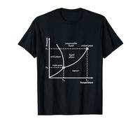 Point Triple Diagramme de Phase Nerd Thermodynamique T-Shirt