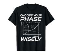 Point Triple Diagramme de Phase Nerd Thermodynamique T-Shirt