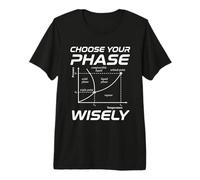 Point Triple Diagramme de Phase Nerd Thermodynamique T-Shirt Haut de Gamme