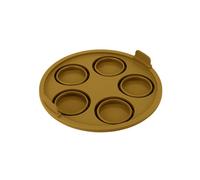 Point-Virgule moule airfryer pour muffins en silicone platine, parfait pour Airfryer Philips, Airfryer XXL & Accessoires Airfryer, 20x20x2cm