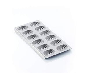 Point-Virgule moule antiadhésif pour 12 madeleines 40x21x2cm