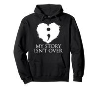 Point-Virgule My Story ISN´t Over Point-Virgule Sweat à Capuche