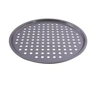 Point-Virgule Plaque pizza avec trous et revêtement antiadhésif, plaque à pizza pour four, ronde, 31cm