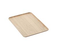 Point-Virgule Plateau à Servir decoratif, Plateau Repas, rectangulaire, Couleur Bois, 39x27cm