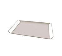 Point-Virgule Plateau en métal Rose poudré Mat 45x29.3x3.7cm