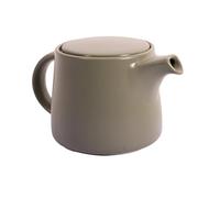 Point-Virgule théière en grès avec infuseur en acier inoxydable Olive Green 600ml