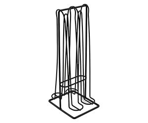 Point-Virgule Wire Porte-Capsules Noir pour 32 Capsules de café