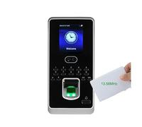 Pointage à la Machine, Temps de présence et contrôle d'accès par Reconnaissance faciale Iface3, avec Lecteur d'empreintes digitales, Communication USB TCP/IP(Multibio800-ID,1 UK)