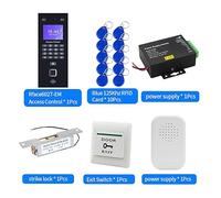 Pointage En Machine, Dispositif biométrique de reconnaissance d'empreintes digitales, kit de système de présence faciale, réseau RJ45 LAN, Machine électronique for le bureau Horloge De Pointage De Bur