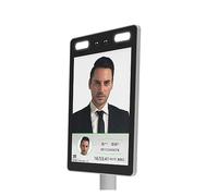 Pointage en Machine, Le Visage Dynamique reconnaît la Machine Tout-en-Un de présence de Temps de contrôle d'accès Autonome de Bureau d'écran Tactile de 8 Pouces Horloge De Pointage De Bureau