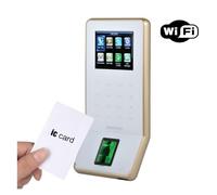 Pointage En Machine, Machine de présence de temps F22, TCP/IP, USB, système de contrôle d'accès de porte par empreinte digitale, écran couleur, lecteur de carte RFID en option Horloge De Pointage De B