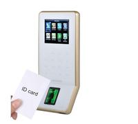 Pointage En Machine, Machine de présence de temps F22, TCP/IP, USB, système de contrôle d'accès de porte par empreinte digitale, écran couleur, lecteur de carte RFID en option Horloge De Pointage De B