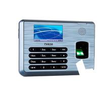 Pointage en Machine, Machine de présence de Temps TX628, Serveur Web TCP/IP, Enregistrement du Temps par Empreinte Digitale, en Option Horloge De Pointage De Bureau(Color:Basic Function,Size:Spanish)