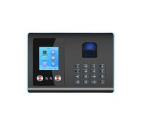 Pointage en machine, Machine de présence par reconnaissance faciale, écran LCD TFT, système biométrique empreintes digitales, enregistreur d'enregistrement du temps des employés