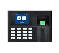 Pointage En Machine, Système de présence par empreinte digitale TCPIP, mot de passe USB, horloge de bureau, dispositif d'enregistrement des employés, Machine biométrique Horloge De Pointage De Bureau(