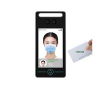 Pointage En Machine, V4L - système de reconnaissance faciale dynamique, carte RFID, système de contrôle d'accès aux portes, TCP/IP, USB, Machine de présence du temps Horloge De Pointage De Bureau(Colo