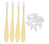 Pointe à Ombrer pour Dessin et Croquis, Pointes Remplaçables | Plastique et Éponge, pour Charbon et Crayons, Mélange Précis, Prise Confortable, Lots de Rechange