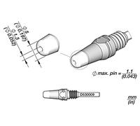 Pointe à souder D530009 : pour appareils à souder 5 x 1,3 mm JBC TOOLS