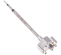 Pointe à souder en cuivre conçue pour la manipulation des fers à souder pour joysticks 94PD et électronique de manette de jeu avec tampons à pas fin (pour jbc245)