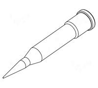 Pointe à souder ERSA-0102CDLF04 0102CDLF04/SB vissée 0,4 mm pour fer à...