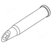 Pointe à souder ERSA-0102WDLF35 0102WDLF35/SB forme fer à cheval 3,5 mm pour ...