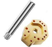 Pointe à Souder pour cuivre Joystick avec Adaptateur Pointe à | pour cuivre massif, transfert thermique rapide, plaquage chrome , pour réparation joystick