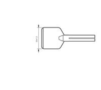 Pointe à souder spéciale PL40 pour les soudures à l'étain 30ST, 40ST et SL2020 sur JBC