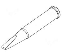 Pointe à souder vissée ERSA-0102CDLF24L 0102CDLF24L/SB, allongée de 2,4 mm ERSA