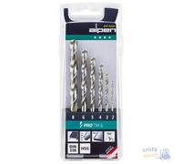 Pointe Alpen Pro Hss Rectifiée Série Pz 6 Étui Mm 2-3-4-5-6-8