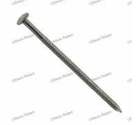 Pointe annelée tête bombée en inox (boîte) (2,3-50 - 1000-550)