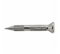 Pointe béton striée tête fraisée Viswood 3 5x30 mm (Boite de 80g)