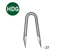 Pointe crampillon CR galva HDG - Dimensions et conditionnement au choix