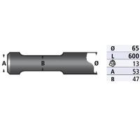POINTE DE BRH COMPATIBLE POUR ATLASCOPCO - EPIROC SBC410 - SB200 - SB202 - KRP220U - SBU220 - TEX180H - KRP65 - HS20-BHB205 - JCB HM265Q - HM266Q- KUBOTA KM200 - KM205