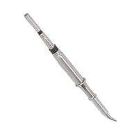 Pointe de Fer à Souder en Acier Inoxydable, Mini Intégré, Compatible C115, Longueur 45mm - Haute Conductivité Thermique, Résistance à l’Oxydation, Pour Soudure Précise (S20 IS Coude Pointe Pointue)