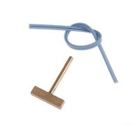Pointe de fer à souder en T avec barre de presse chaude pour réparation de câble d'écran LCD, connecteur FPC élément chauffant pour fixation de câble flexible, tête de soudure en alliage de cuivre 30