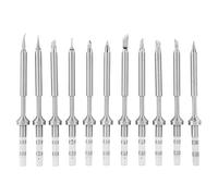 Pointe de fer à souder TS100, type de stylo électrique en acier inoxydable, type de stylo, conseils de remplacement pour le fer à souder TS100(TS100 11PCS)