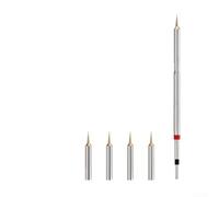 Pointe de fer à souder ultra fine en cuivre pur C210 pour travail de précision - Design interchangeable Argent 81 mm