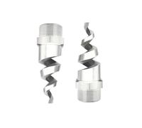 pointe de la buse, Buse d'atomisation en spirale en acier inoxydable 90 et 120 degrés 1/4 à 2 pouces Pack de plusieurs options d'emballage(2 Inch-304 Stainless Steel,1pc)
