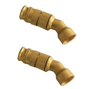 pointe de la buse, Buse réglable en laiton 1,5 mm M14 x 1,5 mm avec rondelle et joint torique, lot de 2 à 10, tailles multiples(Brass Elbow Nozzle,2pc)