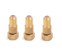 pointe de la buse, Buse réglable en laiton 1,5 mm M14 x 1,5 mm avec rondelle et joint torique, lot de 2 à 10, tailles multiples(Brass Ceramic Spray Disc,5pc)