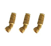 pointe de la buse, Buse réglable en laiton 1,5 mm M14 x 1,5 mm avec rondelle et joint torique, lot de 2 à 10, tailles multiples(Brass Elbow Nozzle,5pc)