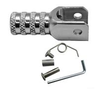 Pointe de Levier de Vitesse pour moto Aluminium Pointe de Levier(silver)